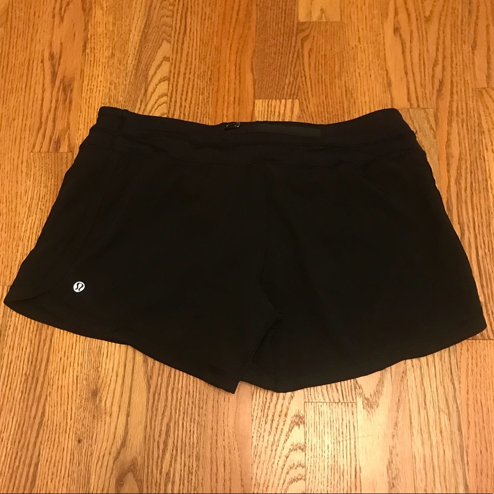 Lulu lemon black speed shorts